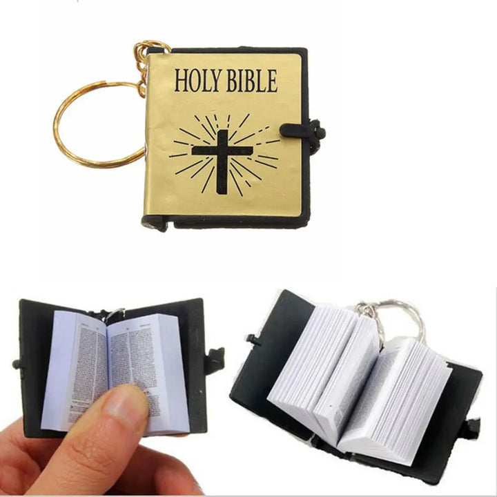 Mini Holy Bible Key Chain