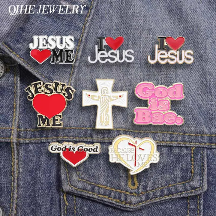 Christian Brooches Jewelry