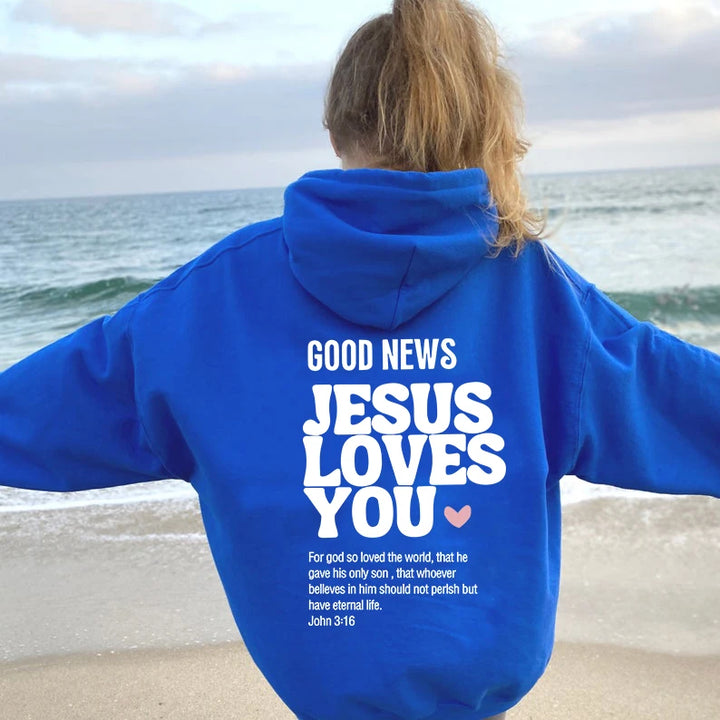 JESUS LOVES YOU HOODIE