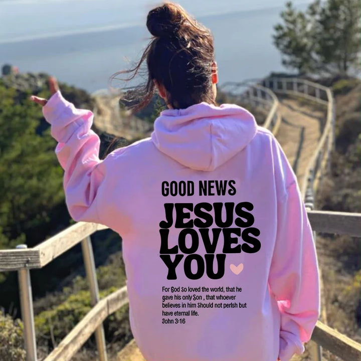 JESUS LOVES YOU HOODIE