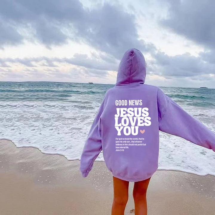 JESUS LOVES YOU HOODIE