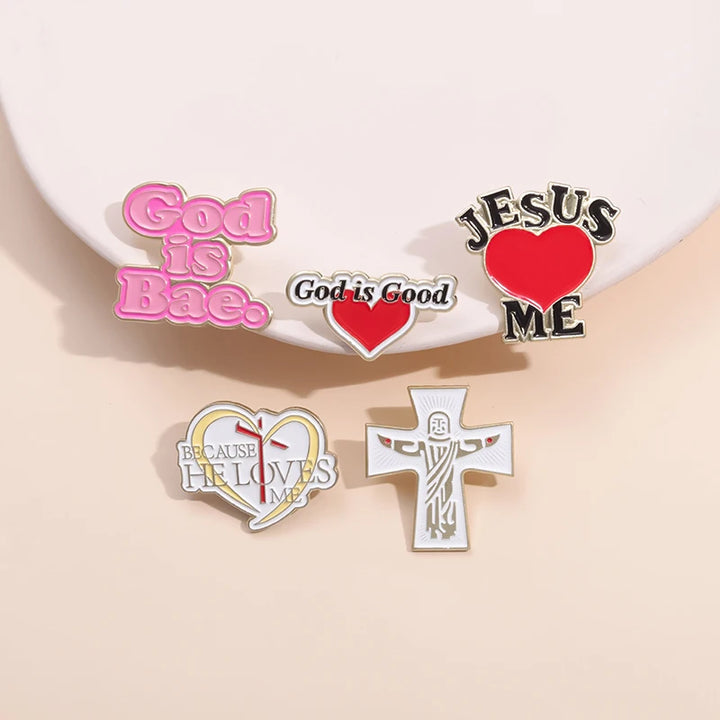 Christian Brooches Jewelry