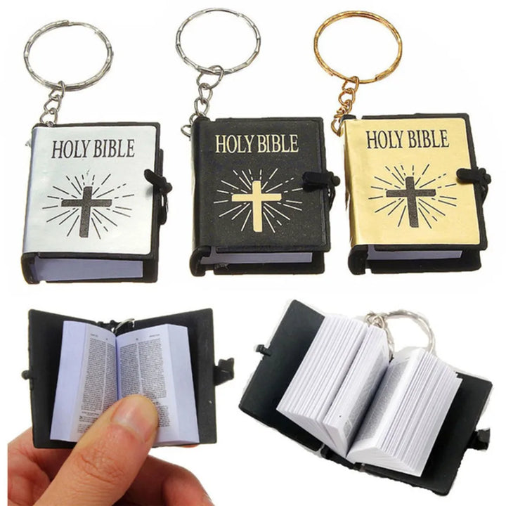 Mini Holy Bible Key Chain